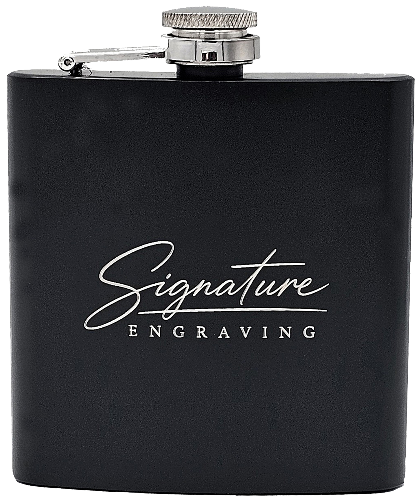 Engraved Hip Flask