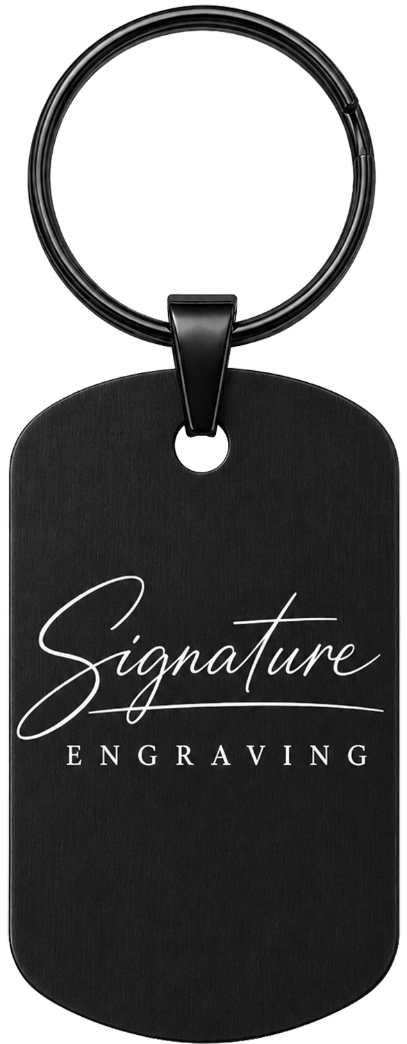 Engraved Keyring